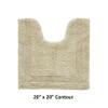 Better Trends Bath Rugs Sliver Reversible Super Soft, Cotton Bath Room Rug Water Absorbent Machine Washable Bathmat for Decor Tub and Shower, Bath Room Floor, Door, Laundry Room Lux Collection view 3