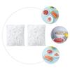 600 Pcs Food Covers for outside Lids Clear Wrap Keeping Instant Food Preservation Cover Elastic Container Covers Food Storage Dish Covers Disposable Food Cover Plastic view 2