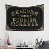 Funny Halloween Tapestry Welcome Foolish Mortals Tapestry Cool Things for Your Room Things for Boys Room ( Size : 100X150CM ) view 2