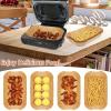 Ninja Smart XL Air Fryer Liners - 120 Pcs Disposable Parchment Paper Rectangular For Ninja Foodi Air Fryer Accessories view 3