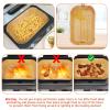 Ninja Smart XL Air Fryer Liners - 120 Pcs Disposable Parchment Paper Rectangular For Ninja Foodi Air Fryer Accessories view 4