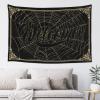 Funny Halloween Tapestry Welcome Goth Spider Web Tapestry Bedroom Door Decorations Dorm Art ( Size : 100X150CM ) view 1