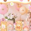 24Pcs Groovy Party Favors Bags Groovy One Party Decorations Girl Stay Groovy Gift Bags One Groovy Baby Birthday Decorations Girl Boho Rainbow Party Favors view 2