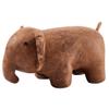 Animal Ottoman Shoe Bench Kids Cute Elephant Footrest Stool Child Stool No Storage Home Sofa Bench (Color : Brown, Size : 58 * 25 * 36cm) view 1