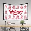 Funny Halloween Tapestry Halloween Characters Welcome Tapestry Cool Things for Your Room Things for Boys Room ( Size : 75X100CM ) view 3