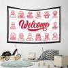 Funny Halloween Tapestry Halloween Characters Welcome Tapestry Cool Things for Your Room Things for Boys Room ( Size : 75X100CM ) view 4