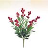 Lindagary Christmas Berries Branches Artificial Floral Picks DIY Christmas Tree Crafts for Christmas Festival Home Decoration - Size L view 2