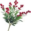 Lindagary Christmas Berries Branches Artificial Floral Picks DIY Christmas Tree Crafts for Christmas Festival Home Decoration - Size L view 3