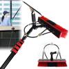ELBLUS Outdoor Window Cleaning Pole, Window Cleaner Kit, Water/Hose Fed Pole, Window Cleaning Brush Equipment, Cleaning Photovoltaic and Solar Panels,20FT/6M