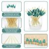 100 Pcs Winter Christmas Tree Bamboo Skewers for Holiday Party Supplies view 2