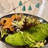 100 Pcs Winter Christmas Tree Bamboo Skewers for Holiday Party Supplies view 4