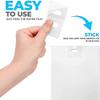 Pasotim Vertical Blind Repair Tabs-25 Sets Clear Vertical Blind Repair Tabs Vane Adhesive Vertical Blinds Repair Kit view 4