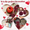 150 Pieces Artificial Roses Flowers Bulk Fake Roses with Long Stem Faux Bridal Flower Bouquets for DIY Wedding Centerpiece Arrangements Bridal Shower Party Home and Office Decor(Burgundy) view 4