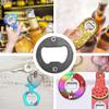Opener Insert Kit,20 Set Round Inset Opener Kit for DIY Beer Spanner Opener Corkscrew view 3