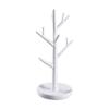 YQBUER Flashing Resin Display Stand Tree-Shaped Jewelry Rack Key Necklace Earring Ring Storage Rack view 3