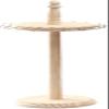 YQBUER Flashing Wooden Creative Solid Wood Jewelry Rack Earrings Necklace Bracelet Display Stand Jewelry Storage Shelf Jewelry Display Pr view 1