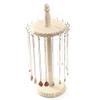 YQBUER Flashing Wooden Creative Solid Wood Jewelry Rack Earrings Necklace Bracelet Display Stand Jewelry Storage Shelf Jewelry Display Pr view 2