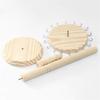 YQBUER Flashing Wooden Creative Solid Wood Jewelry Rack Earrings Necklace Bracelet Display Stand Jewelry Storage Shelf Jewelry Display Pr view 3