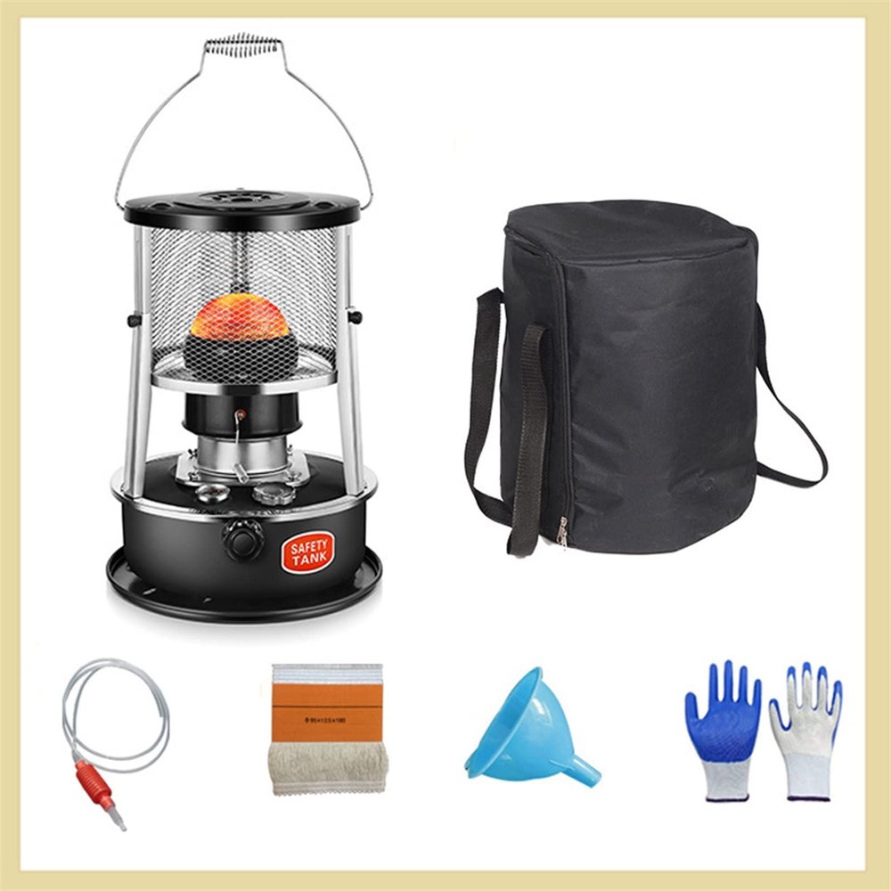 Kerosene Heater,Portable Kerosene Stove Burner,4.5L Camping Oil Heaters,No Electricity For Emergency Heating,for Camping Tent Heating Cooking