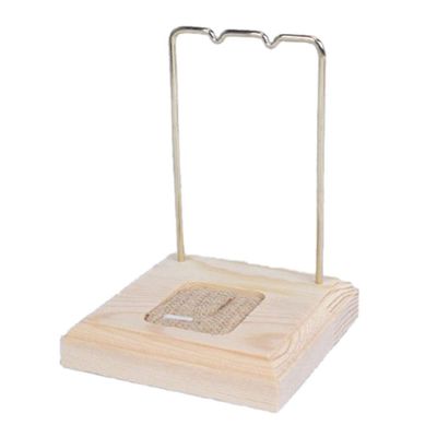 YQBUER Flashing Wood Metal Necklace Bracelet Holder Display Stand Dangle Earrings Hanging Storage Holders Racks (Color : Beige)