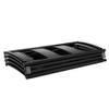YQBUER Flashing Foldable Necklace Stand Plastic Display Stand Earring Rack Storage Rack Practical Shelf Black view 3