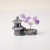 1PC Natural Amethyst Tree Crystal Quartz Life Tree House Decoration Tree Auspicious Tree Pavilion Decoration view 1