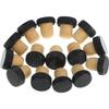 Cork Plugs Cork Stoppers Tasting Corks T-Shape Wine Corks with Plastic Top Wooden Wine Stopper Plugs Corks view 2