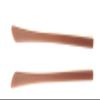 Caulo Silicone Rubber Rectangle Hole Anti-slip Ear Sock Pieces Tube Temple Sleeves for Glass Sunglass Frames TT007 (Coffee - 1 Pair) view 2