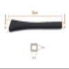 Caulo Silicone Rubber Rectangle Hole Anti-slip Ear Sock Pieces Tube Temple Sleeves for Glass Sunglass Frames TT007 (Coffee - 1 Pair) view 3