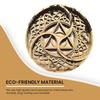 BHDecor Home Wall Decor  Multilayered Laser Cut Carved Elegant Wooden Mandala Hanging MDF Panels for Decoration - Rustic Contemporary Artwork Natural Wood, 22.8 x 22.8 in (58cm) view 3