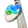 Maldives Lux South Ari Atoll Maldives Fridge Magnets Sticker Kitchen Refrigerator Decoration Magnet Gift Heart Shape view 2
