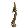 8.86In Brass Female Body Beautiful Women Figurines,Sexy Goddess Body Art Statue Crafts Desk Ornaments Home Decoration view 1