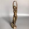 8.86In Brass Female Body Beautiful Women Figurines,Sexy Goddess Body Art Statue Crafts Desk Ornaments Home Decoration view 2