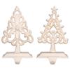 Cast Iron Ornate Tree Stocking Hanger 2 Asst view 1