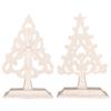 Cast Iron Ornate Tree Stocking Hanger 2 Asst view 3