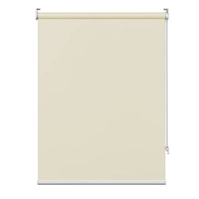 FHSBLINDS Blinds for Windows Roller Window Shades-Light Blocking Waterproof Blackout Custom Window Blinds & Shades for Home Kitchen Bedroom Office (Beige 100% Blackout, 76" W x 72" H)