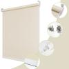 FHSBLINDS Blinds for Windows Roller Window Shades-Light Blocking Waterproof Blackout Custom Window Blinds & Shades for Home Kitchen Bedroom Office (Beige 100% Blackout, 76" W x 72" H) view 3