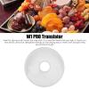 Food Dehydrator Sheets, Round Silcone Dehydrator Sheets Fruit Dehydrator Mats Dehydrator Tray Liner for Fruit Roll Dried Fruit Leather Meat (Transparent) view 3