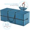 Hearth & Harbor Christmas Tree Storage Bag 7.5 ft. Waterproof Christmas Tree Storage Box of 600d Oxford Material Christmas Tree Bag With Handles & Special Wide Opening, Blue (VCN-HHHS14-FBM-NEW) view 2