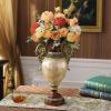 Elegant Large Flower Vases Table Centerpiece for Kitchen Dining Living Room Home Decor, European RetroTall Big Resin Flowers Chinese Vases for Bedroom Decorations, Christmas Wedding Gift 16in9.4in view 3