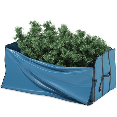 Hearth & Harbor Christmas Tree Storage Bag 9' Waterproof Christmas Tree Storage Box Made of 600d Oxford Material Christmas Tree Bag With Handles & Special Wide Opening, Blue
