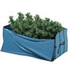 Hearth & Harbor Christmas Tree Storage Bag 9' Waterproof Christmas Tree Storage Box Made of 600d Oxford Material Christmas Tree Bag With Handles & Special Wide Opening, Blue view 1