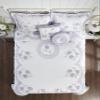 Better Trends Bloomfield Collection is Super Soft and Light Weight in Floral Design 100% Cotton Tufted Unique Luxurious Machine Washable Tumble Dry, Full/Double Bedspread, Lavender view 4