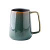 KELINGO Large 24 OZ/700ml Ceramic Coffee Mugs with Golden Handle, Extra Big Jumbo Tea Cup Mug for Office and Home, Gift and Present view 1