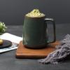 KELINGO Large 24 OZ/700ml Ceramic Coffee Mugs with Golden Handle, Extra Big Jumbo Tea Cup Mug for Office and Home, Gift and Present view 3