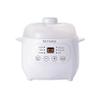 TAYAMA 1 Qt. White Mini Ceramic Stew Cooker with Pre-Settings and Built-In Timer, Small view 1