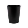 Bath Bliss 5 Liter Small Wastebasket | 2 Pack | Round Open Top | Trash Can | Bathroom | Bedroom | Kitchen | Office | Dorm | Disposal Waste Bin | Garbage | Matte Black view 2