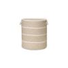 Colonial Mills Modern Woven Braided Hamper, 17"x17"x22", Sand view 1