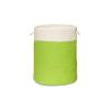 Colonial Mills Nicholas 2-Tone Braided Hamper, 17"x17"x22", Green view 1