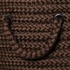 Colonial Mills Clean & Dirty Woven 2 Braided Hamper Set, 17"x17"x22" /19"x19"x15", Brown 2 Count view 2